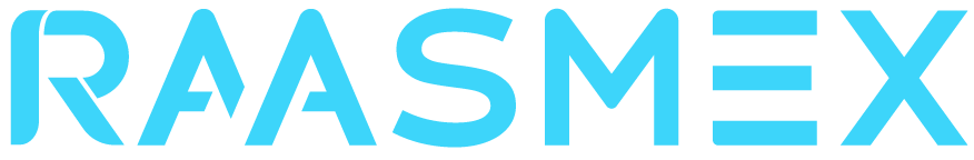 Logo de RAASMEX en color cian